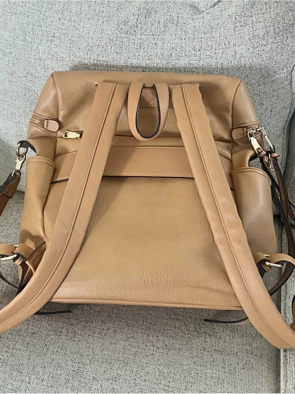 Poppy & Peonies smooth tan